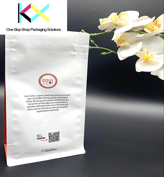 Дизайн на заказ Печатный Китай Производитель OEM верхний рюкзак Пластиковый упаковочный пакет для пищевых продуктов Стоять вверх Pouch Ziplock Coffee Bag 3