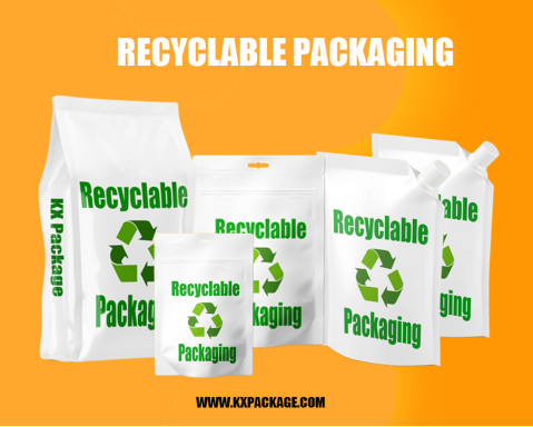 Персонализированная цифровая печатная упаковка Pouch Eco Friendly Packaging Bags EU Certified 5